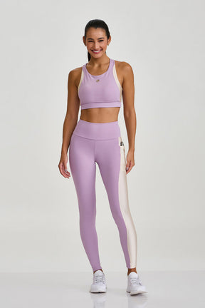 Legging Hyper Com Bolso Na Lateral Lilas Caju Brasil