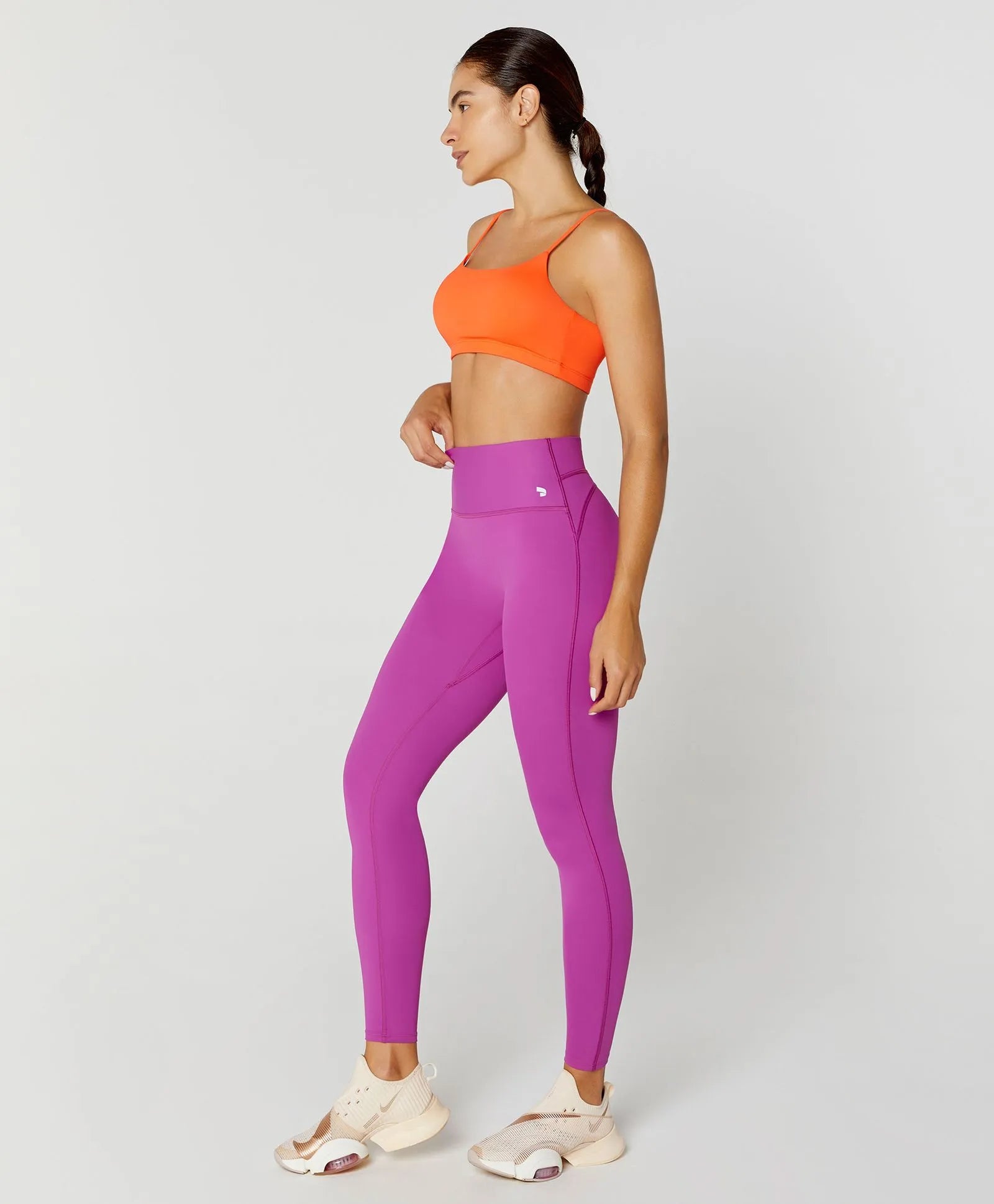 Legging Push-up Roxo Alto Giro