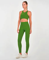 Legging Anticelulite Verde Alto Giro