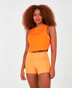 Regata Cropped Tn AG Laranja Alto Giro