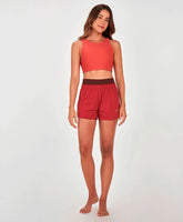 Shorts 3 Em 1 TN AG Magenta Alto Giro