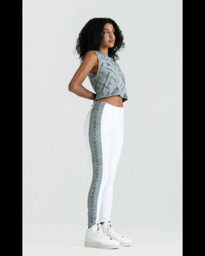 Legging Malha Essentials Branco Labellamafia