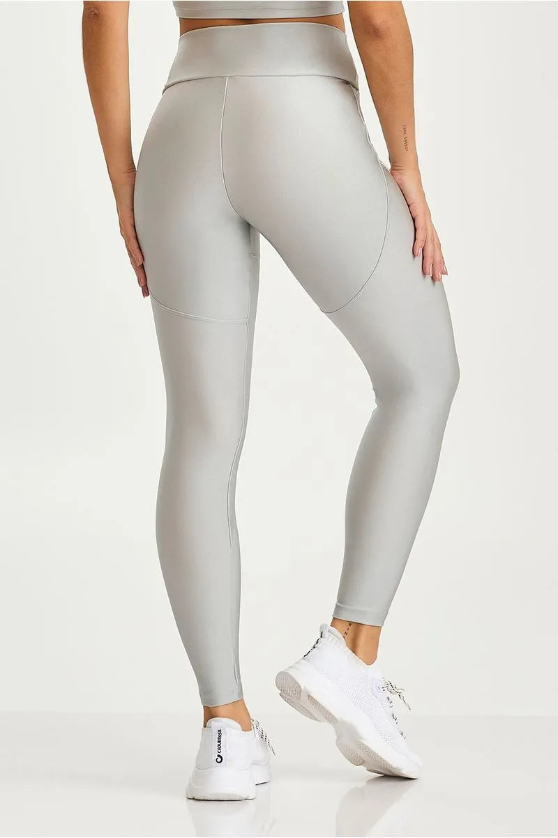 Legging Trilobal Adaptiv Cinza Caju Brasil