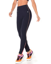 Legging Fuso Com Friso Astra Preto Vestem