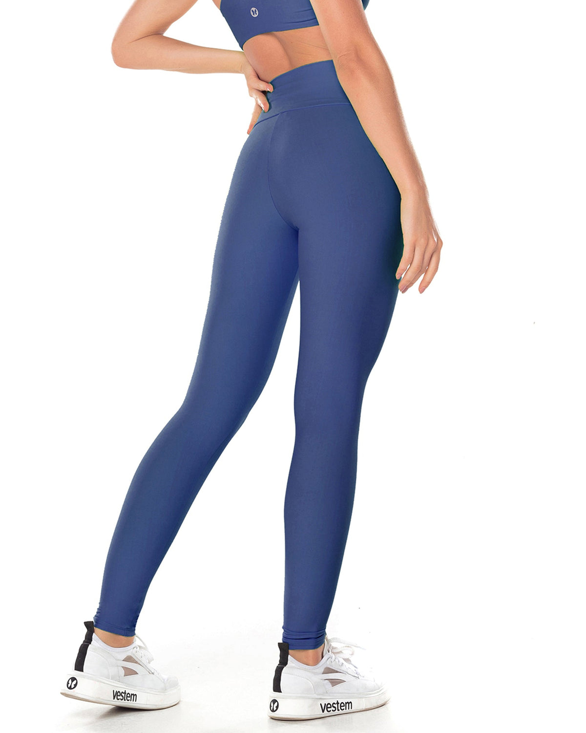 Legging Fuso Embaixadora Azul Vestem