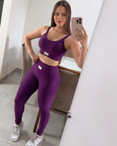 Conjunto Legging Flow Purple