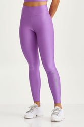 Legging Texturizada Com Silk Roxo Caju Brasil