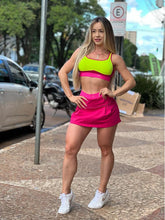 Conjunto Short Saia Positivity Pink