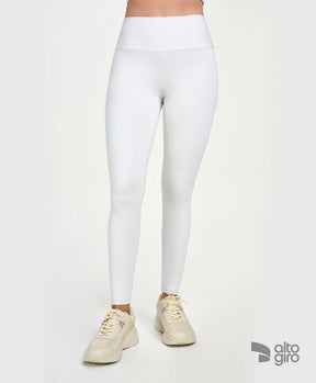 Legging Símbolo Essential Off White Alto Giro