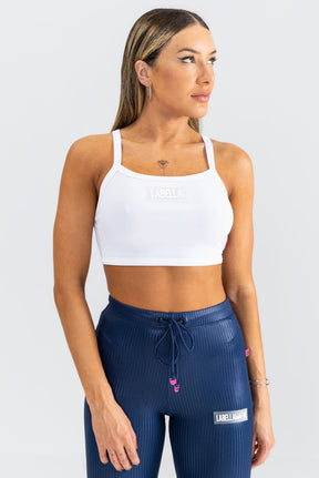 Cropped Top Precious Branco Labellamafia