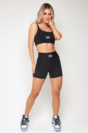 Shorts Basic Colors Preto Lets Gym