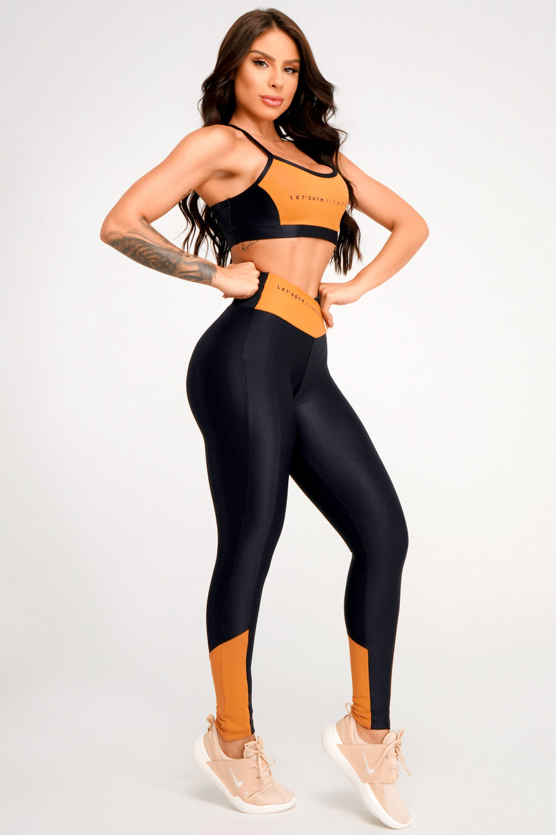 Legging Doll Preto Lets Gym