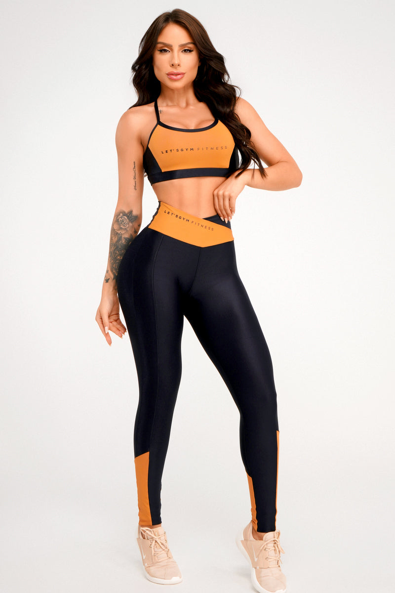 Legging Doll Preto Lets Gym