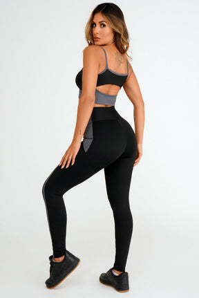 Legging Euphoria Preto Lets Gym