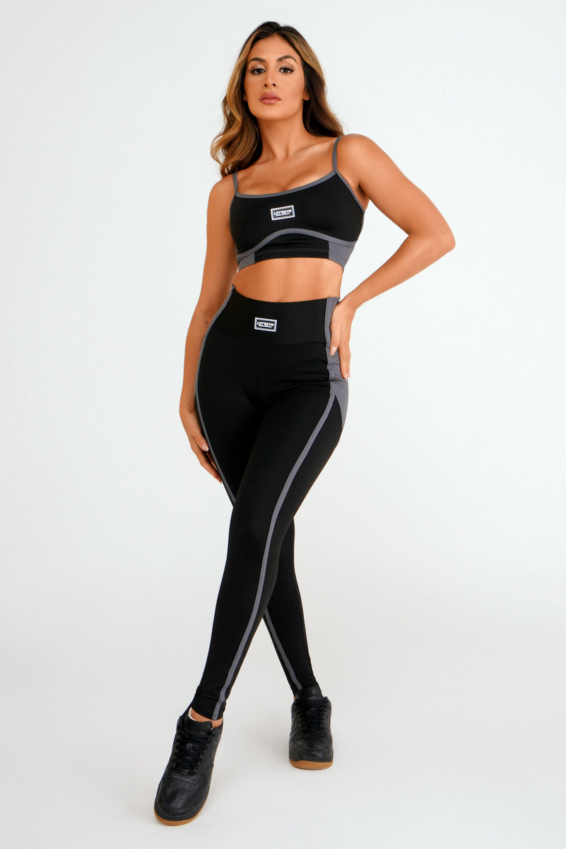 Legging Euphoria Preto Lets Gym