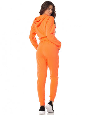 Calça Jogger Laranja Neon Vestem