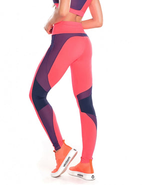 Conjunto Top e Legging com Recortes Mare Rosa Electra Vestem