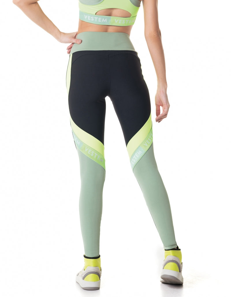 Legging Fuso Energy Gym Preto Vestem