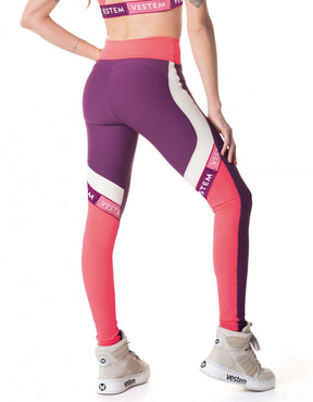 Legging Fuso Energy Gym Roxo Vestem