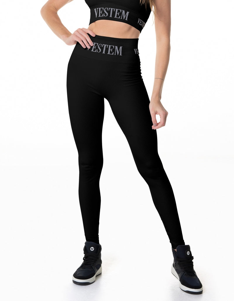 Conjunto Top e Legging Elis Preto Vestem