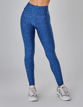 Conjunto Top e Legging Myst Azul Vestem