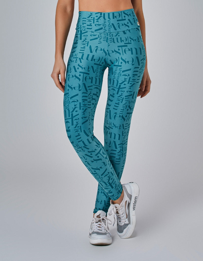 Conjunto Top e Legging Myst Verde Vestem