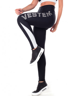 Legging Fuso com Bolso no Cós Breeze Preto Vestem