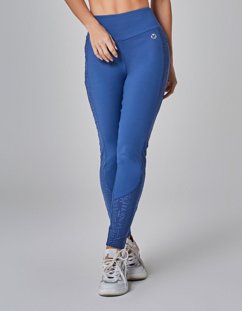 Legging Fuso Magic Lift Gold Azul Jeans Vestem