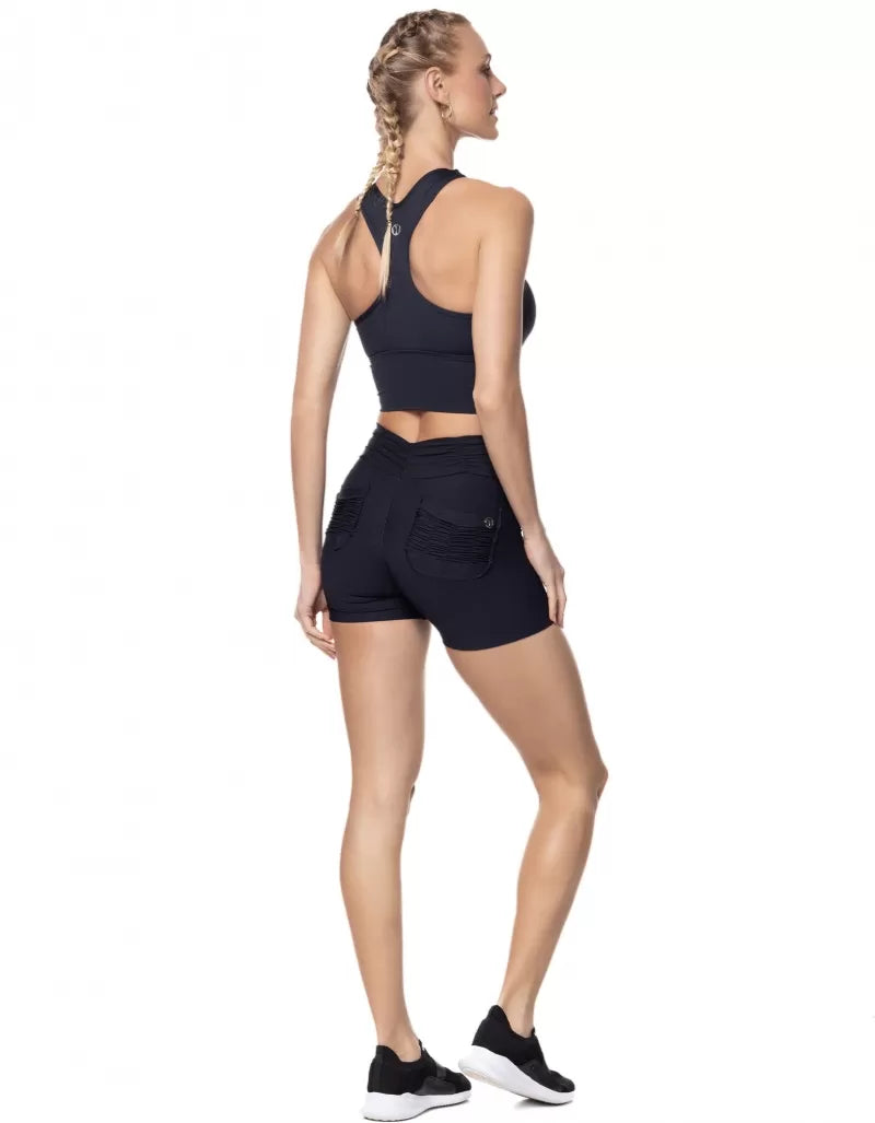 Shorts Empina Bumbum Preto Vestem